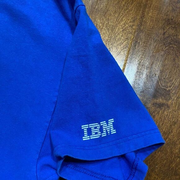 Hanes Vintage IBM Computers Family Day Atlanta Royal Blue T-Shirt Men's XL - Picture 4 of 8